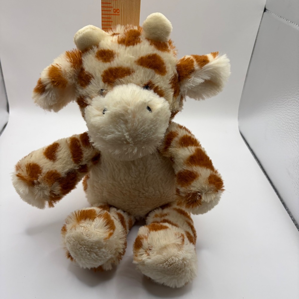 Child of Mine by Carters Plush Giraffe Stuffed Animal Tan Brown Spotted 8 Inch